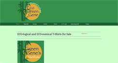 Desktop Screenshot of ecogreengene.com